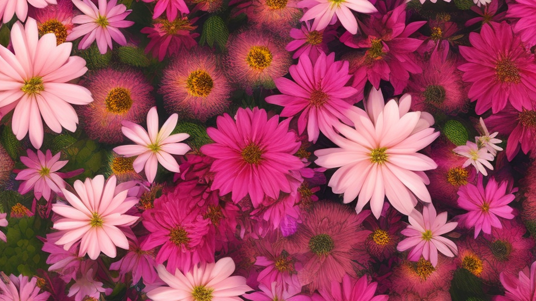 Over-the-top floral walls